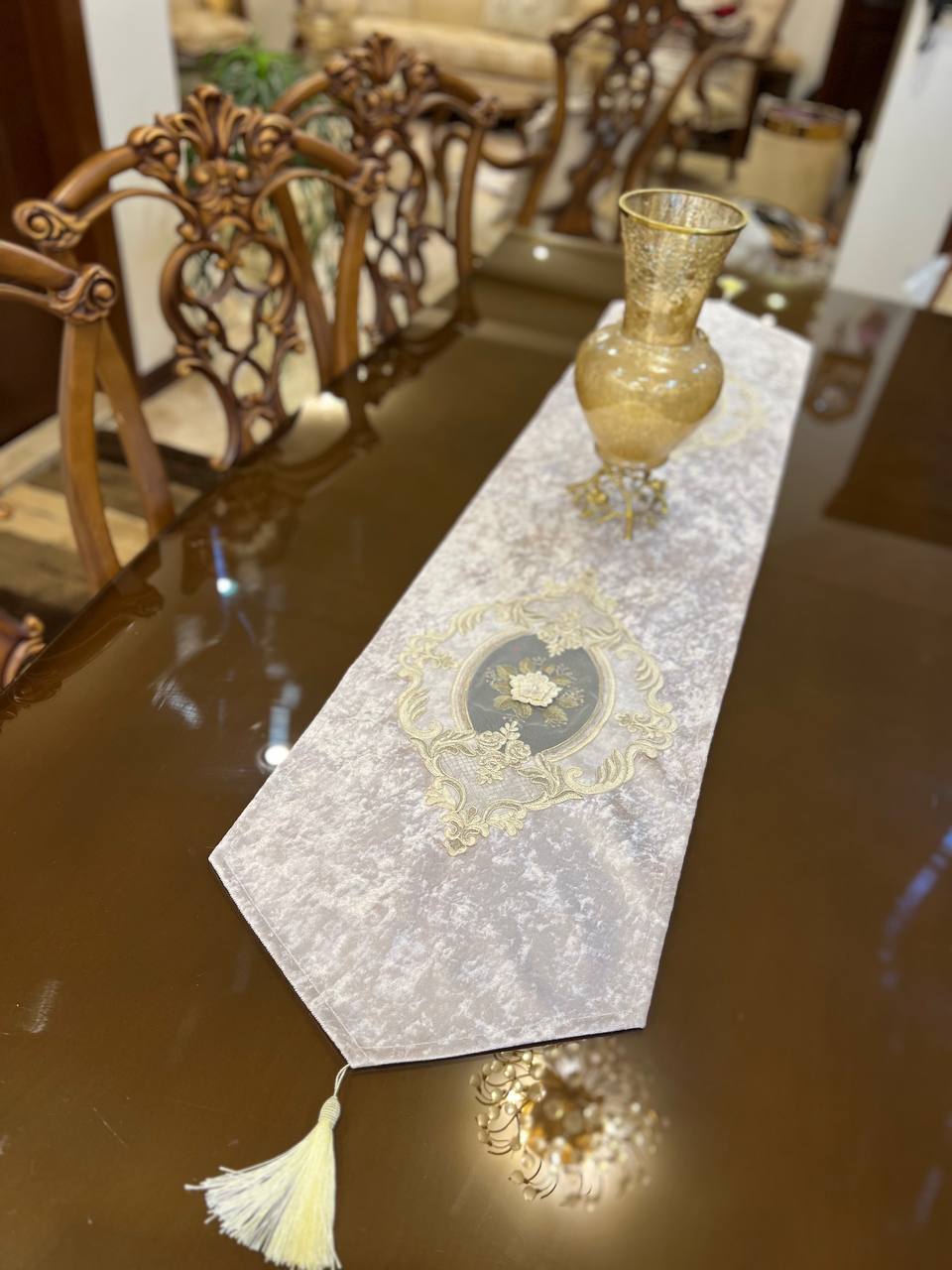 رانر ناهارخوری دانتل ( 160 سانتی متری )