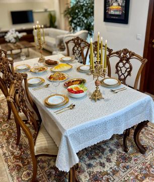 رومیزی ژاکارد ازمیر