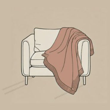 تصویر برای دسته  شال مبل