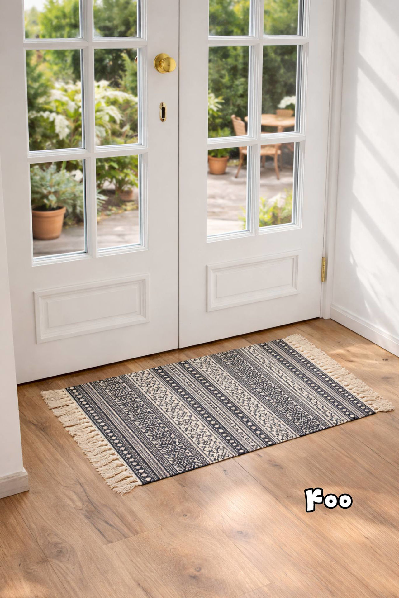 پادری طرح گلیم 400