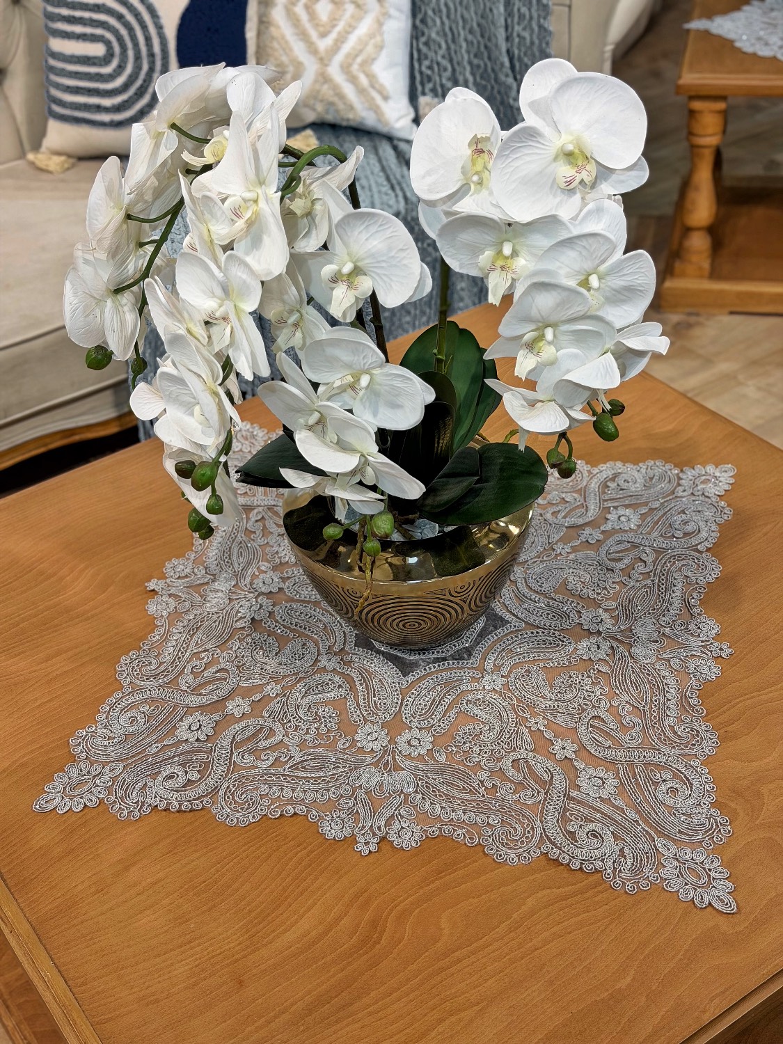 ست سه تکه رومیزی  لاله