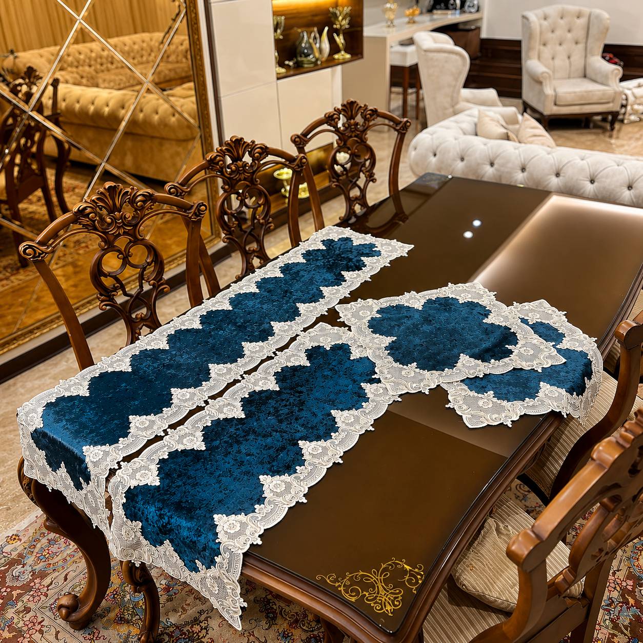 ست رومیزی ویکتوریا