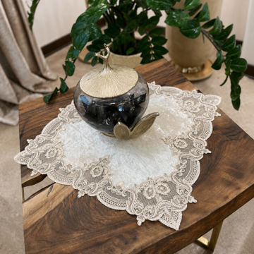 رومیزی عسلی ویکتوریا