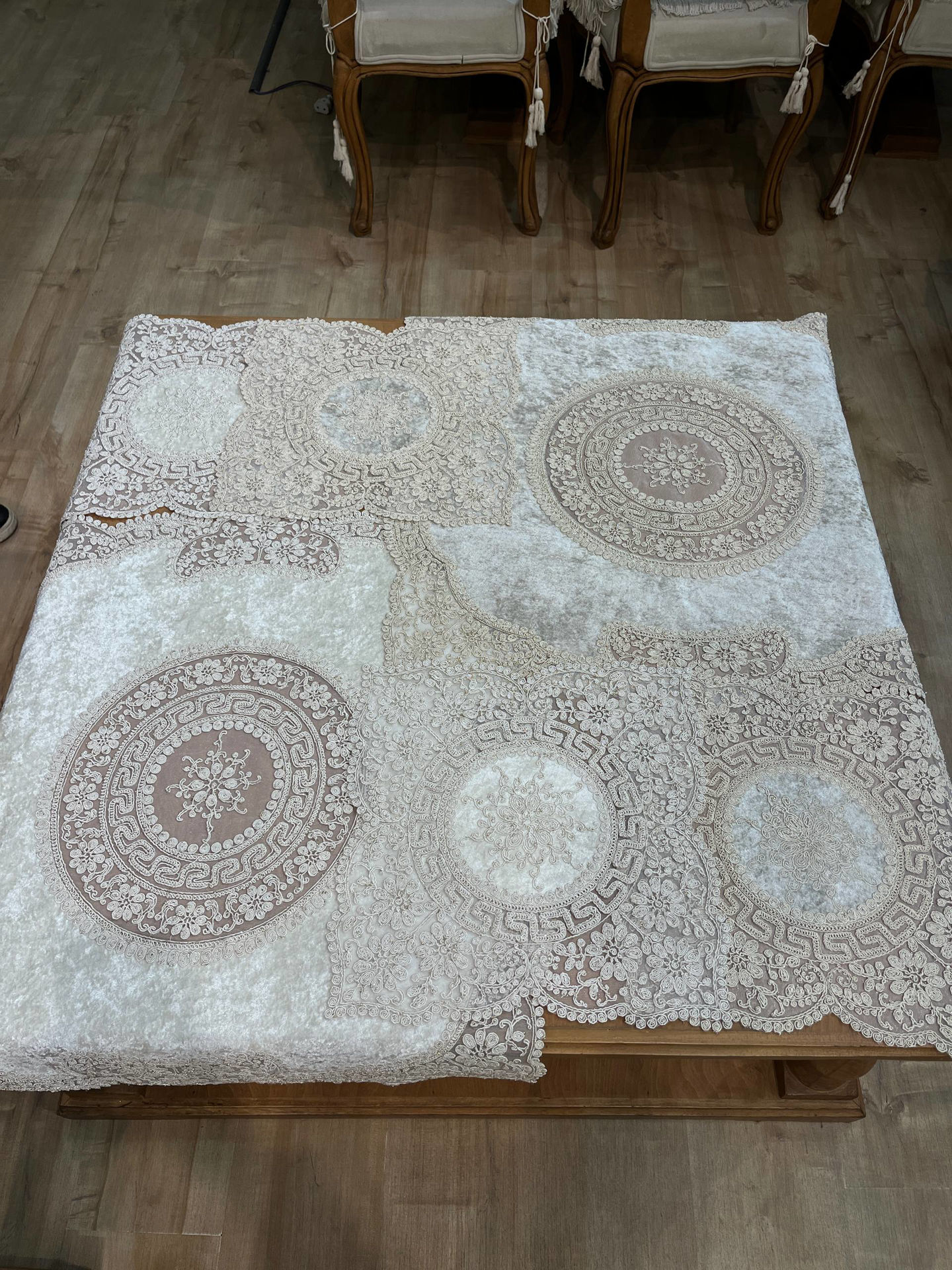 ست سه تکه رومیزی ورساچه