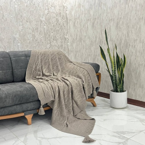 تأثیر جنس و بافت شال مبل در جلوه نهایی