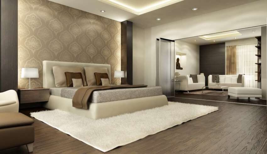 نور پردازی در اتاق خواب